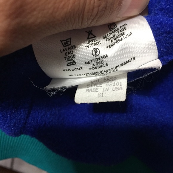 Vtg 90s Patagonia Mens Bomber Jacket - Picture 6 of 7